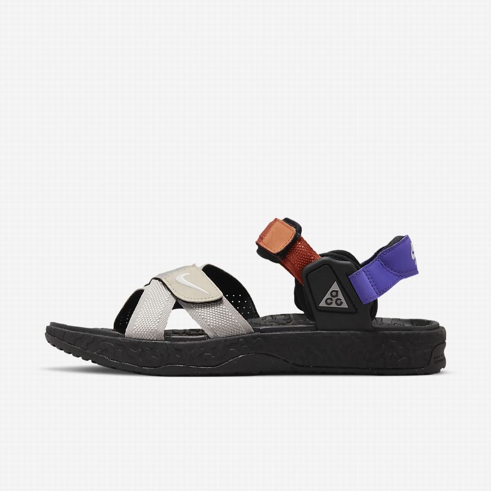 Nike ACG Air Deschutz+ Férfi Szandál Világos Szürke Sötétfekete | NI3827-Z14