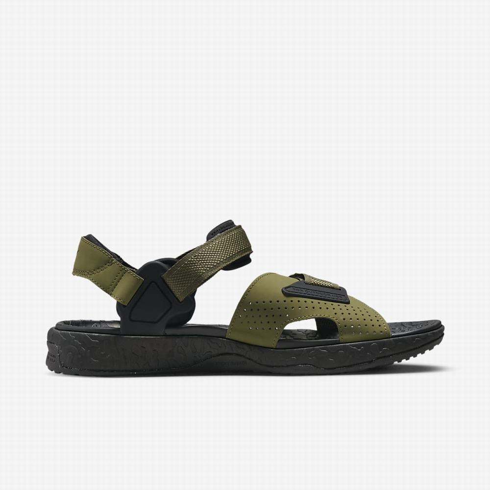 Nike ACG Air Deschutz+ Női Szandál Olivazöld Fekete | NI1358-Z93