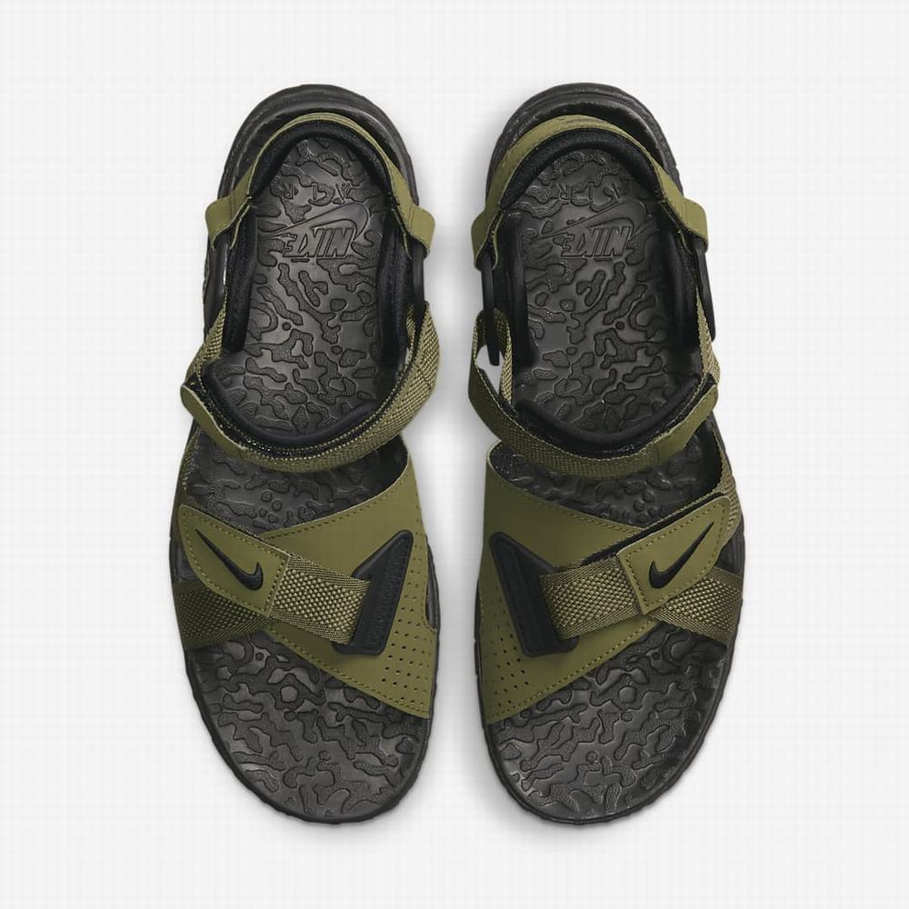 Nike ACG Air Deschutz+ Női Szandál Olivazöld Fekete | NI1358-Z93