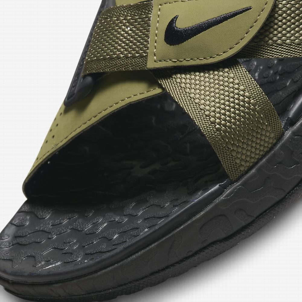 Nike ACG Air Deschutz+ Női Szandál Olivazöld Fekete | NI1358-Z93