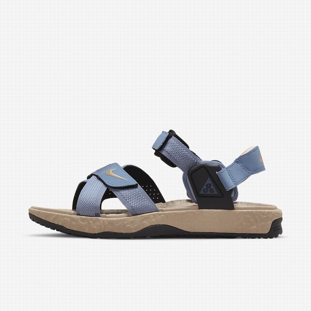Nike ACG Air Deschutz+ Női Szandál Szürke Szürke Fekete | NI0684-X45