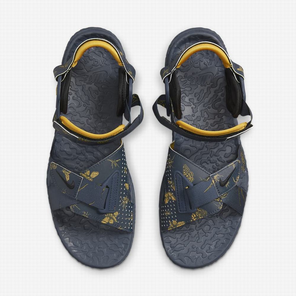 Nike ACG Air Deschutz+ SE Férfi Utcai Cipő Kék Fekete Fehér Sárga | NI1873-P24