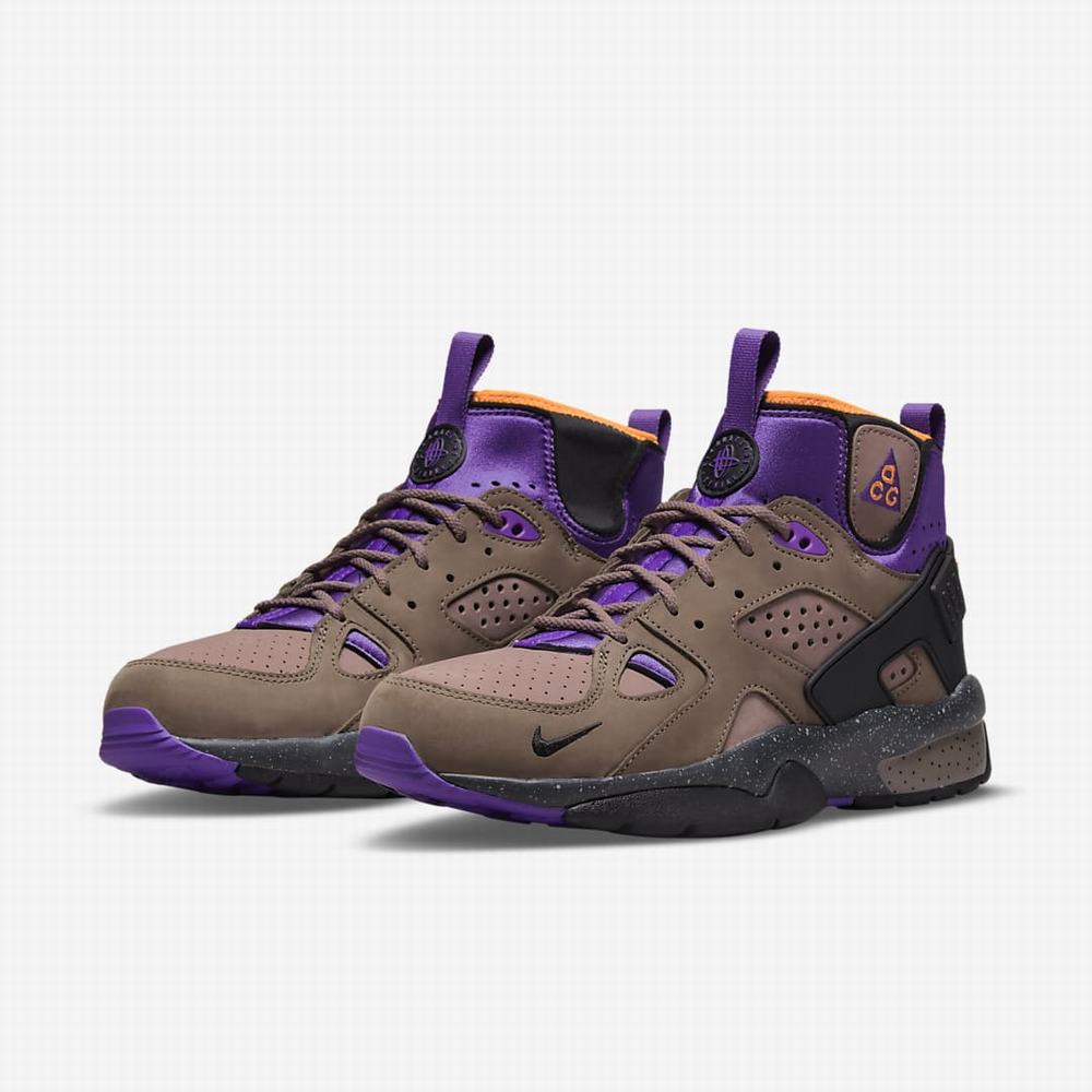 Nike ACG Air Mowabb Férfi Utcai Cipő Barna Lila Világos | NI9826-W70