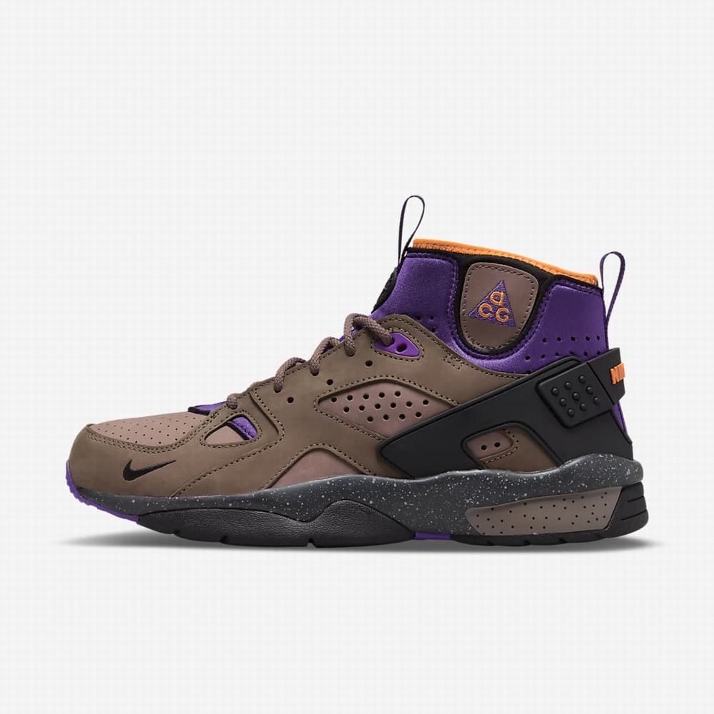 Nike ACG Air Mowabb Férfi Utcai Cipő Barna Lila Világos | NI9826-W70