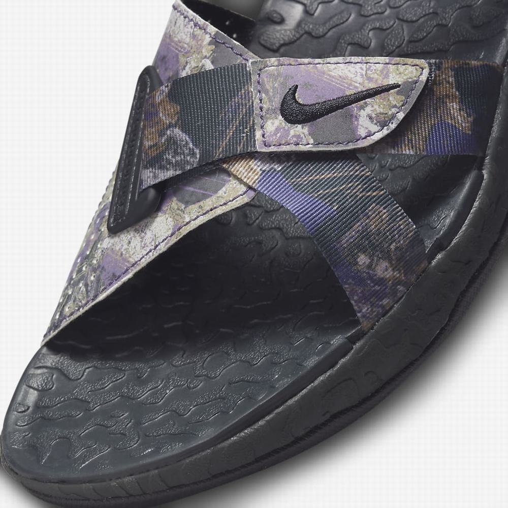 Nike Air Deschutz+ SE Férfi Utcai Cipő Sötétlila Sötétszürke | NI4891-Y12