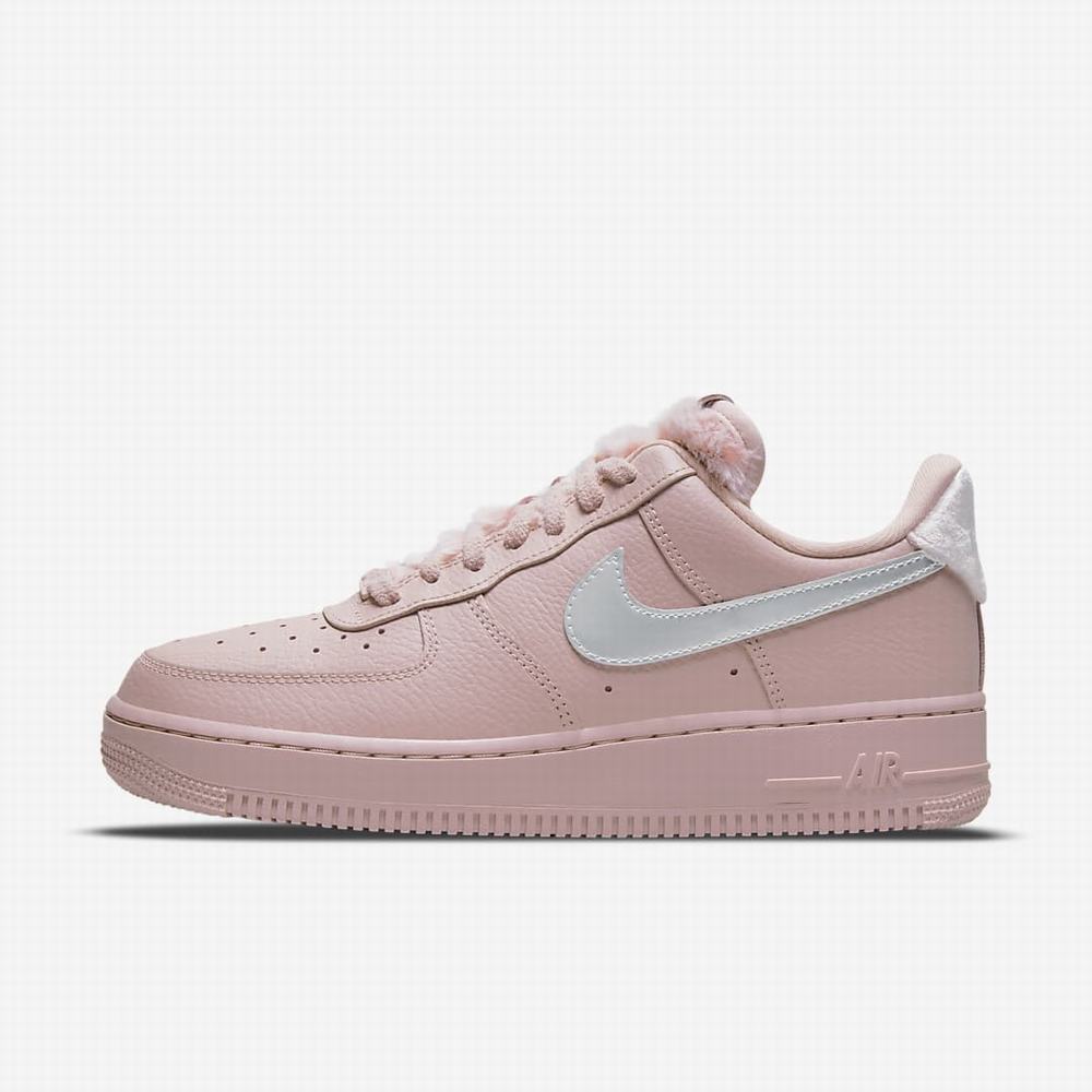Nike Air Force 1 \'07 Női Utcai Cipő Rózsaszín Titán | NI9235-A03