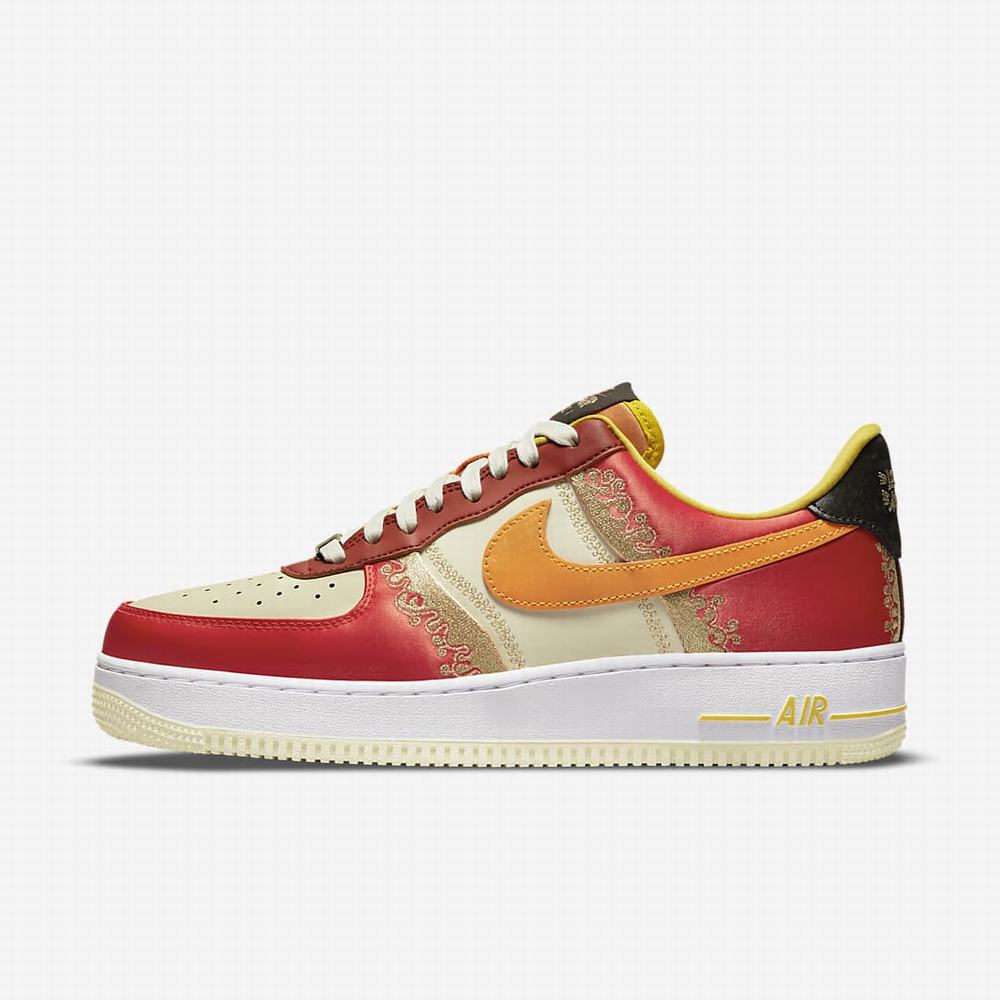 Nike Air Force 1 \'07 Premium Férfi Utcai Cipő Piros | NI5316-V32