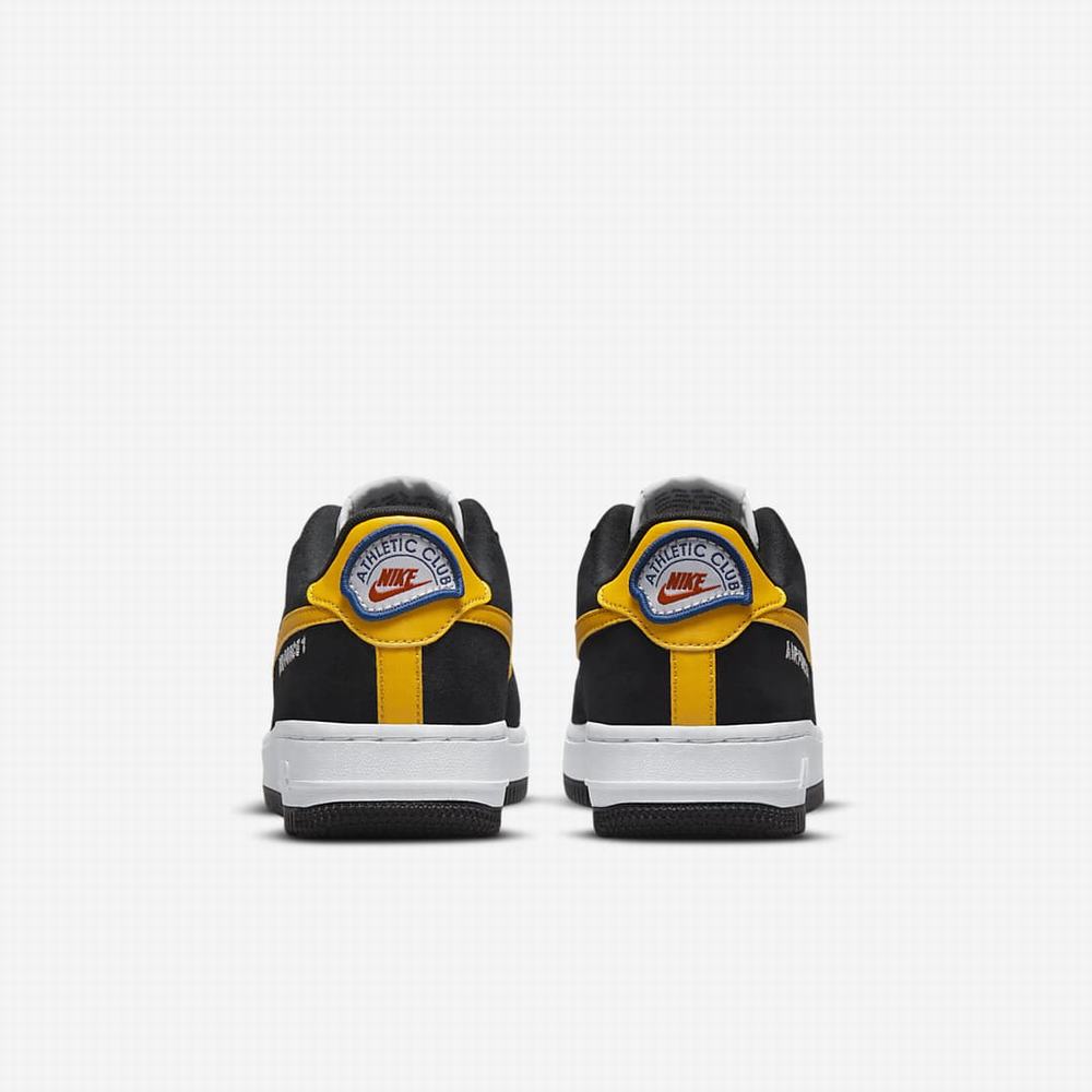 Nike Air Force 1 LV8 Gyerek Utcai Cipő Fekete Fehér Fekete | NI7325-C17