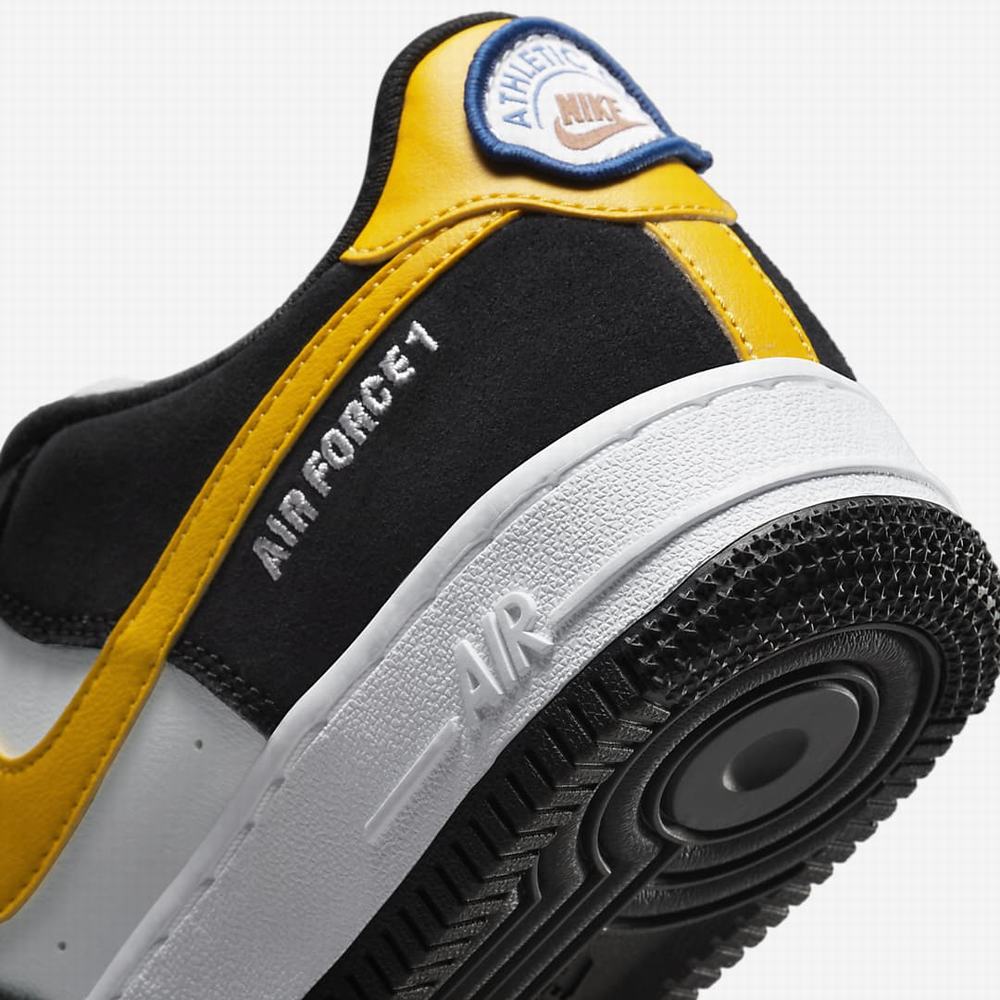 Nike Air Force 1 LV8 Gyerek Utcai Cipő Fekete Fehér Fekete | NI7325-C17