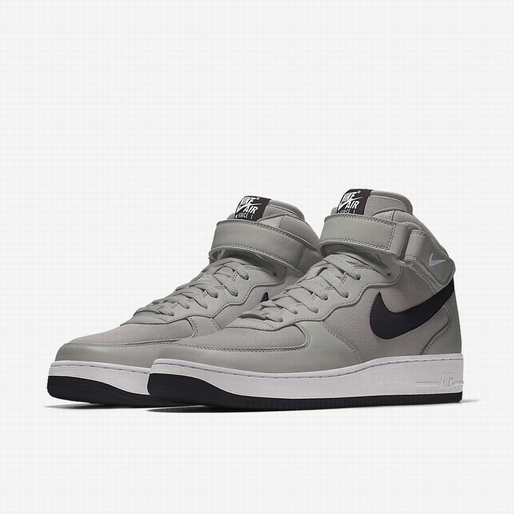 Nike Air Force 1 Mid By You Férfi Kosárlabda Cipő Színes | NI9023-F82