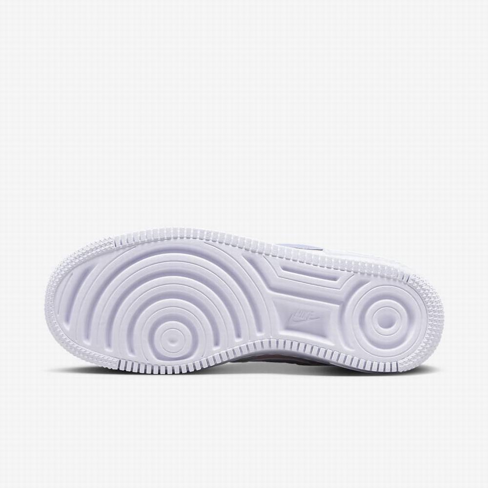 Nike Air Force 1 Shadow Női Utcai Cipő Világos Rózsaszín Citrom Világoskék | NI6974-W53