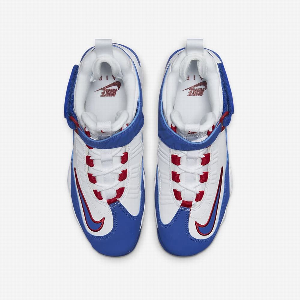 Nike Air Griffey Max 1 Gyerek Utcai Cipő Fehér Piros Királykék | NI0782-V67
