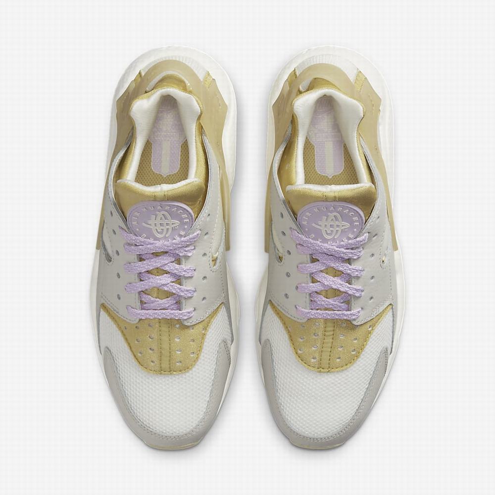 Nike Air Huarache Női Utcai Cipő Bézs Barna Világos | NI5190-H19