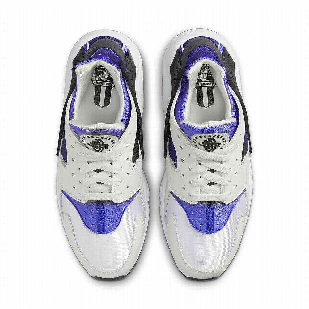 Nike Air Huarache Női Utcai Cipő Fehér Fekete | NI9245-F19