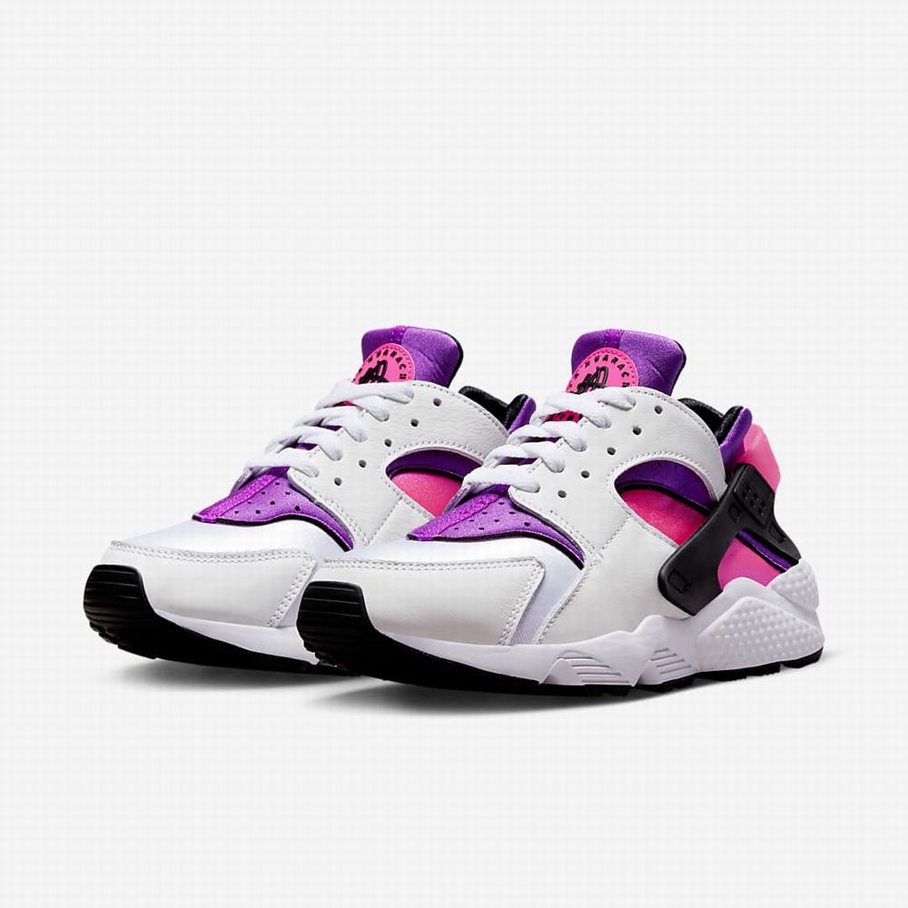 Nike Air Huarache Női Utcai Cipő Fekete Sötétszürke Fekete | NI0748-A87