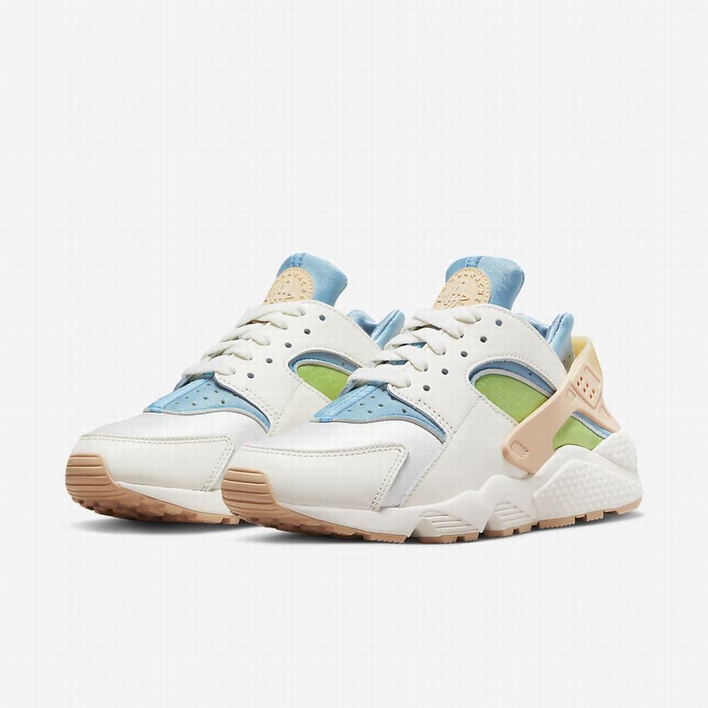 Nike Air Huarache SE Női Utcai Cipő Bézs Világos Barna Fekete | NI1435-V46