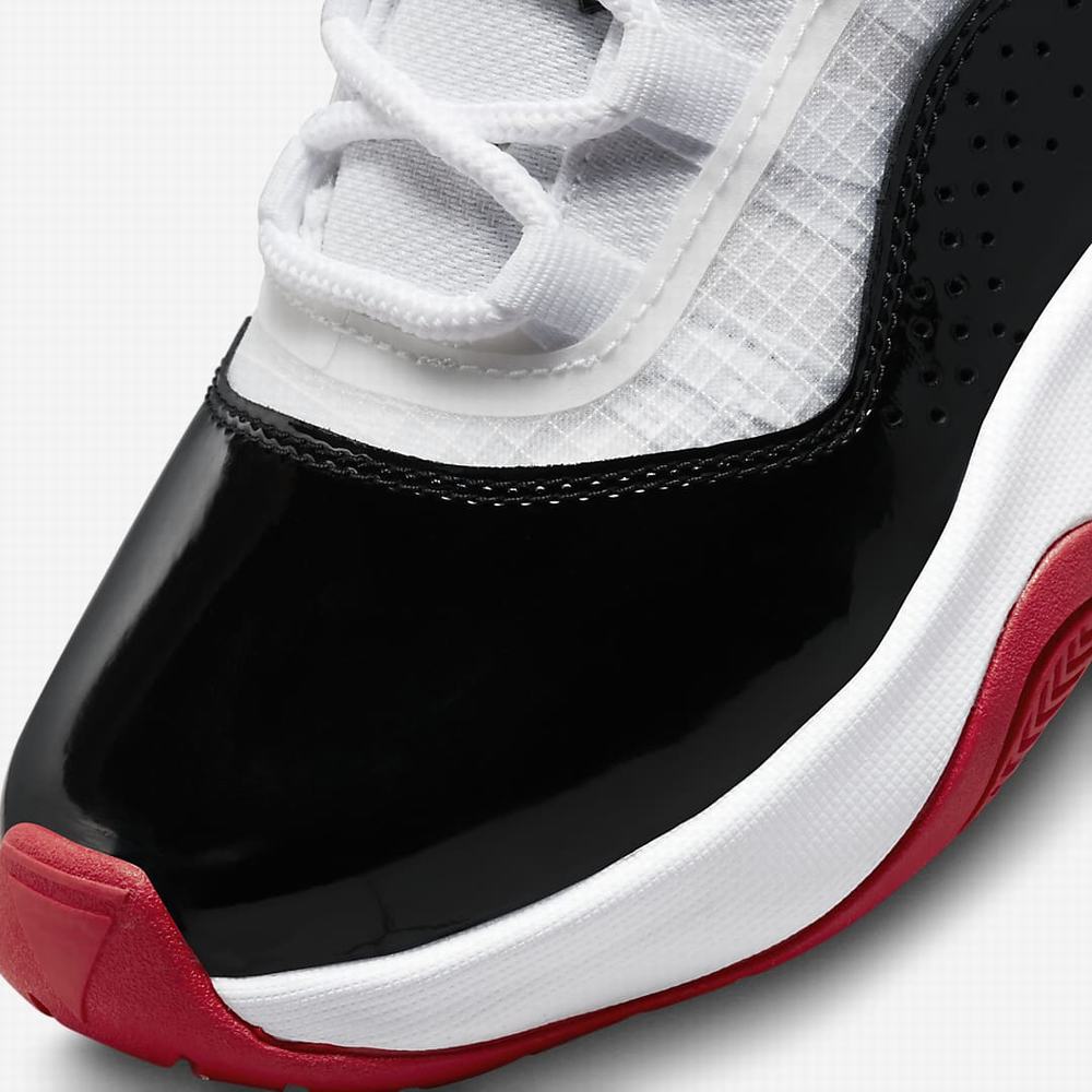 Nike Air Jordan 11 CMFT Low Gyerek Jordan Cipő Fehér Piros Fekete | NI3021-V16