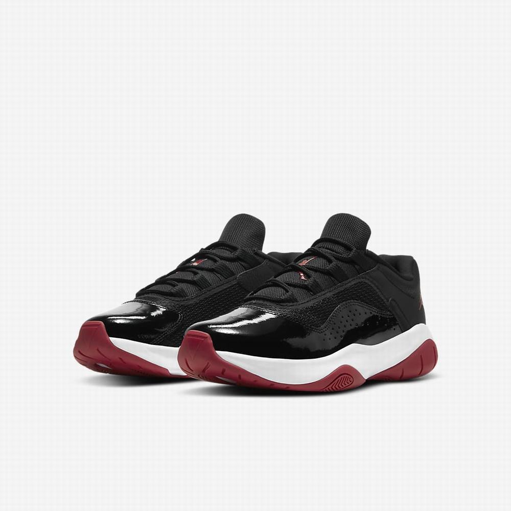Nike Air Jordan 11 CMFT Low Gyerek Jordan Cipő Fekete Piros Fehér | NI5294-F38