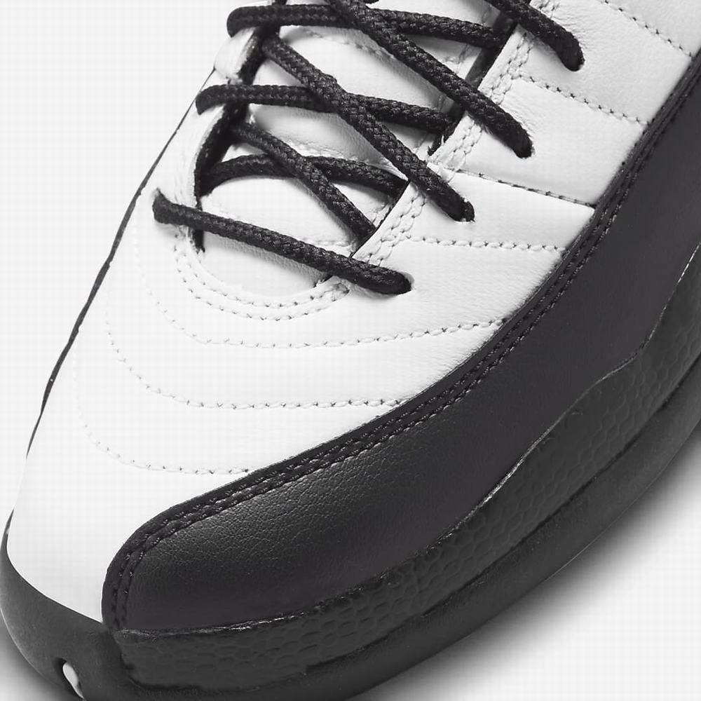 Nike Air Jordan 12 Retro Gyerek Kosárlabda Cipő Fehér Zöld Levendula Fekete | NI7209-Z49