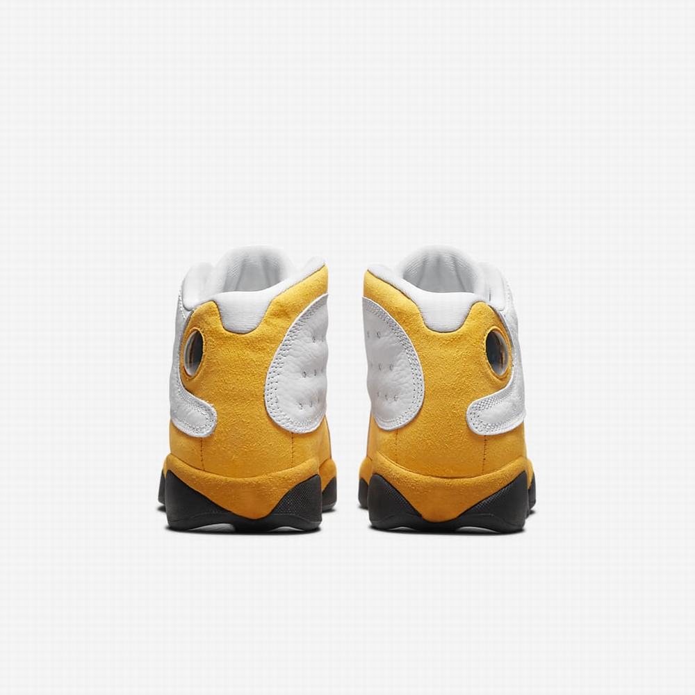Nike Air Jordan 13 Retro Gyerek Utcai Cipő Fehér Fekete Piros | NI7432-N01