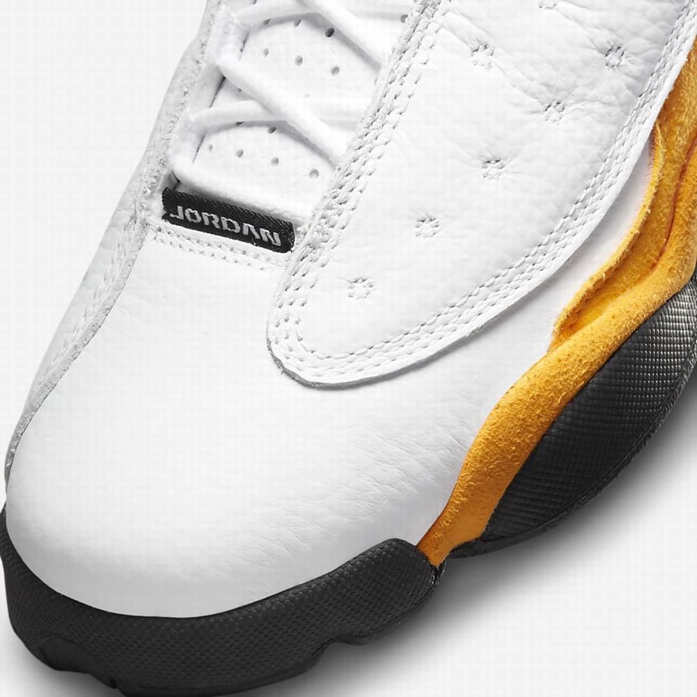 Nike Air Jordan 13 Retro Gyerek Utcai Cipő Fehér Fekete Piros | NI7432-N01