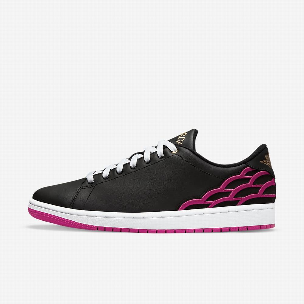 Nike Air Jordan 1 Centre Court Férfi Utcai Cipő Fehér Metal Arany Világos Barna | NI9801-N68