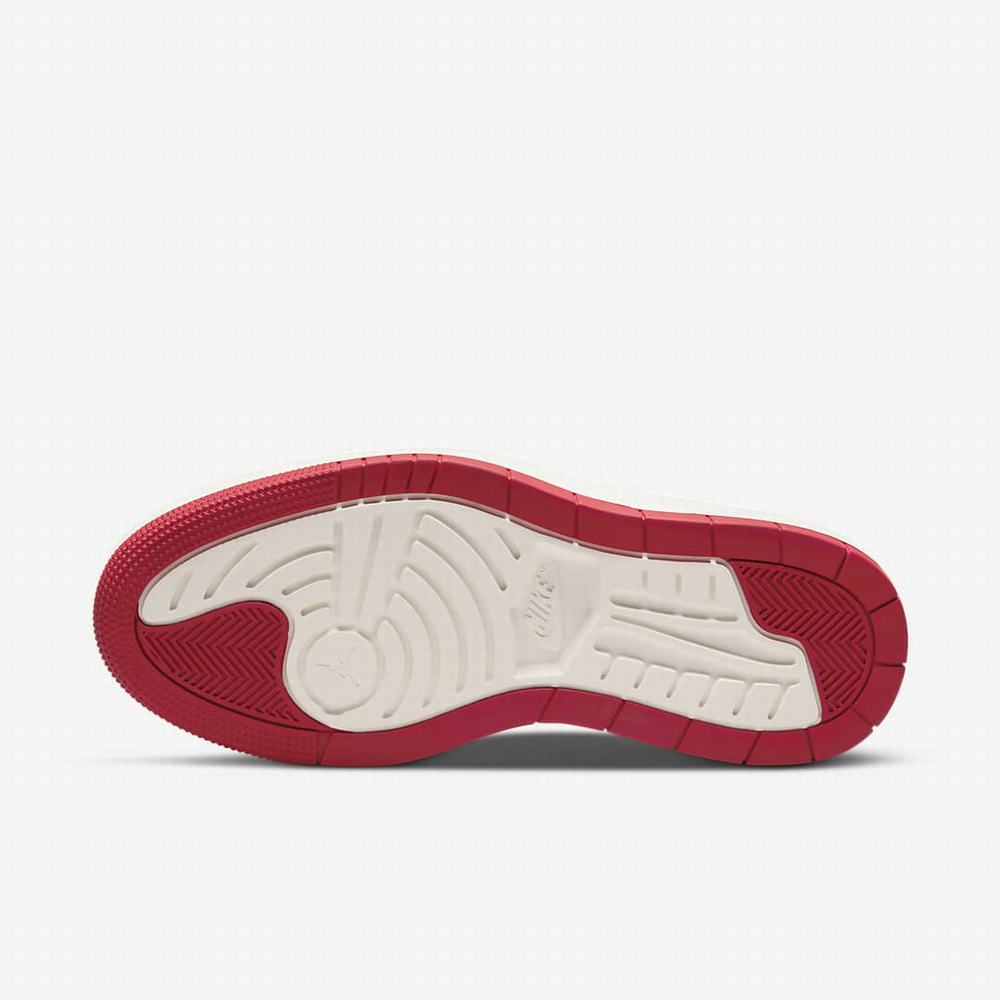 Nike Air Jordan 1 Elevate Low Női Jordan Cipő Sötétszürke Piros | NI8016-Z79