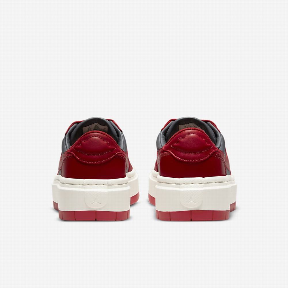 Nike Air Jordan 1 Elevate Low Női Jordan Cipő Sötétszürke Piros | NI8016-Z79