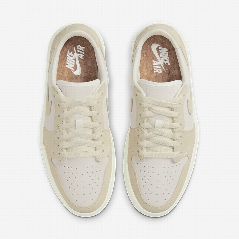 Nike Air Jordan 1 Elevate Low Női Jordan Cipő Bézs | NI9510-L20