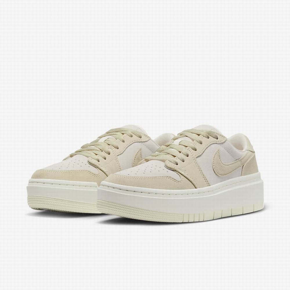 Nike Air Jordan 1 Elevate Low Női Jordan Cipő Bézs | NI9510-L20