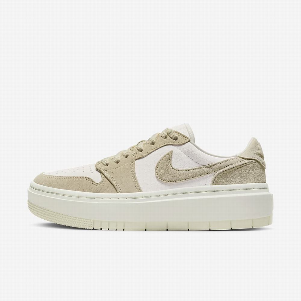 Nike Air Jordan 1 Elevate Low Női Jordan Cipő Bézs | NI9510-L20