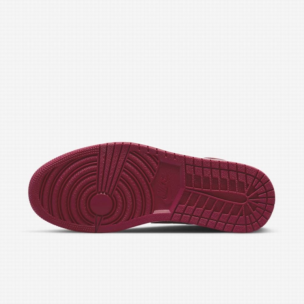 Nike Air Jordan 1 Hi FlyEase Férfi Jordan Cipő Piros Fehér | NI2867-D36