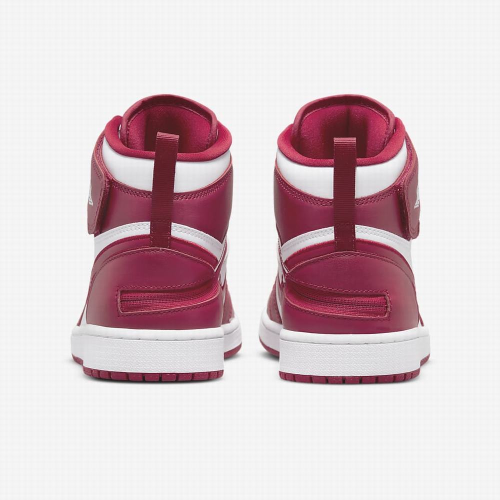 Nike Air Jordan 1 Hi FlyEase Férfi Jordan Cipő Piros Fehér | NI2867-D36