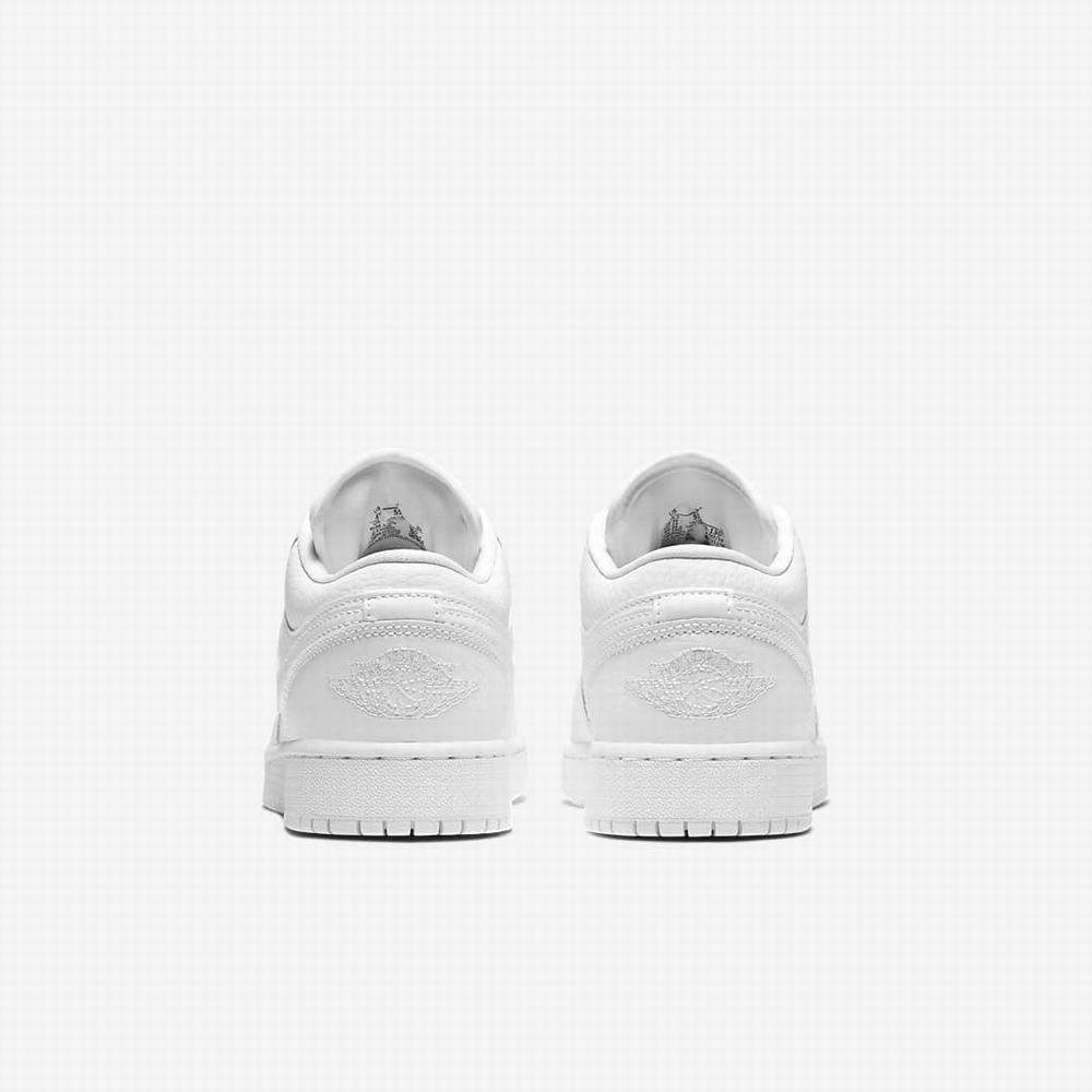 Nike Air Jordan 1 Low Gyerek Utcai Cipő Fehér | NI1289-M51