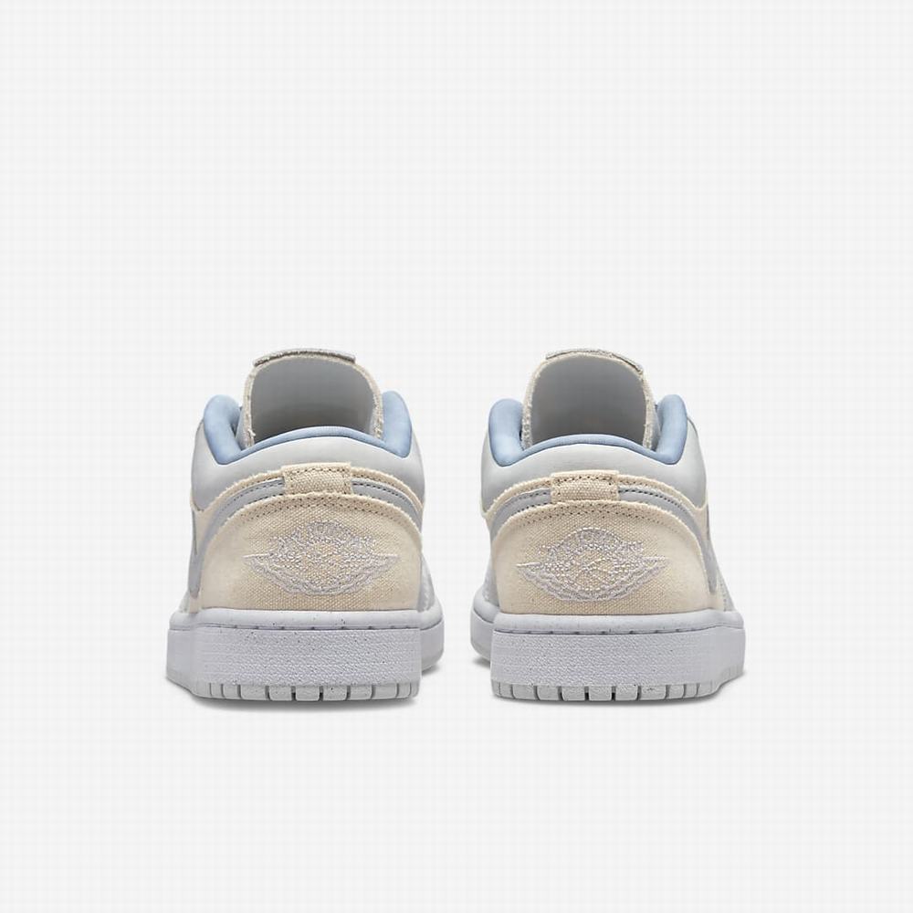 Nike Air Jordan 1 Low SE Női Utcai Cipő Szürke Kék Fehér | NI2058-S81