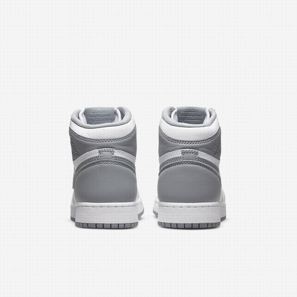 Nike Air Jordan 1 Retro High OG Gyerek Jordan Cipő Fehér | NI7258-R02