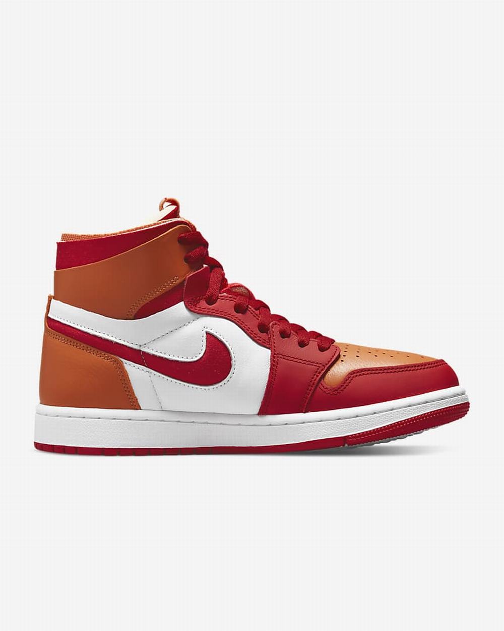Nike Air Jordan 1 Zoom Air Kényelem Női Jordan Cipő Narancssárga Piros | NI9238-H42