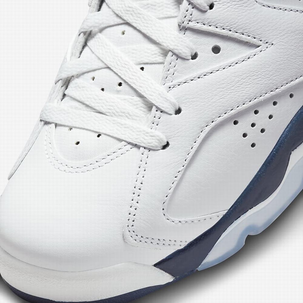 Nike Air Jordan 6 Retro Férfi Jordan Cipő Fehér Sötétkék | NI5097-L27