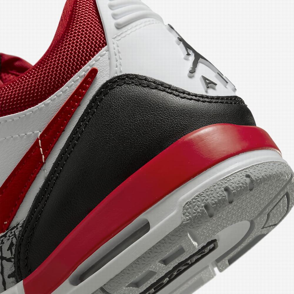 Nike Air Jordan Legacy 312 Low Gyerek Jordan Cipő Fehér Fekete Szürke Piros | NI0753-M05