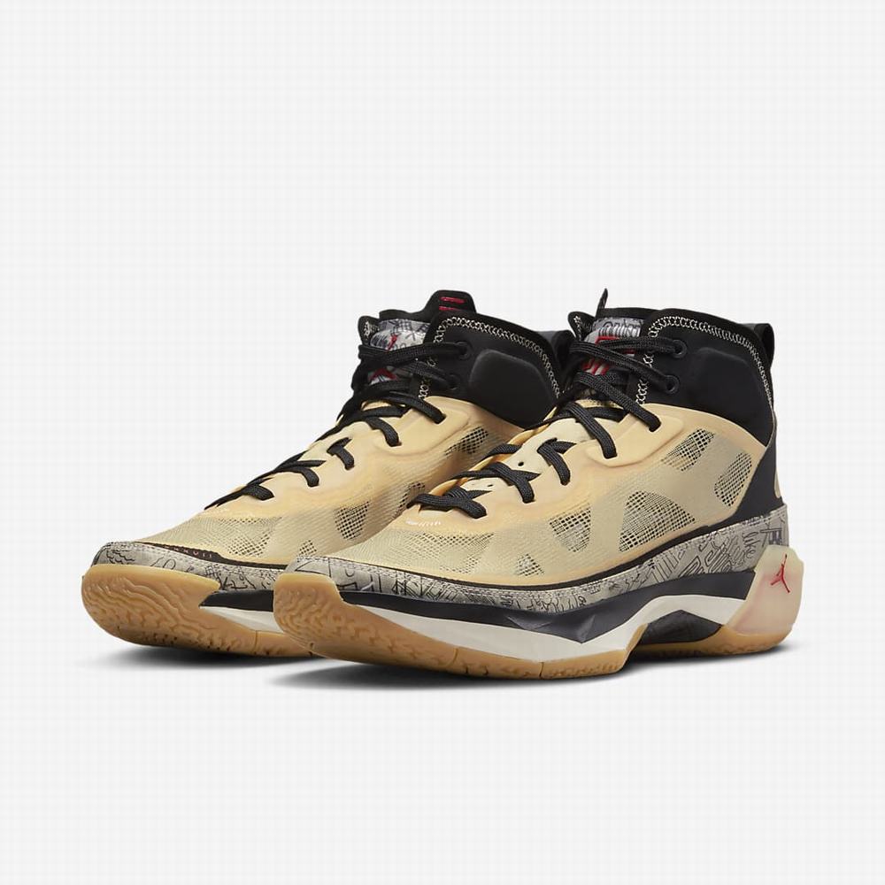 Nike Air Jordan XXXVII Tatum Férfi Kosárlabda Cipő Fekete Fehér Piros | NI6709-D61