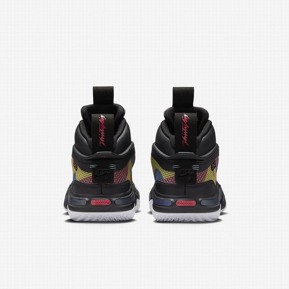 Nike Air Jordan XXXVI Gyerek Kosárlabda Cipő Fekete Világoskék Türkiz Rózsaszín | NI1485-F74