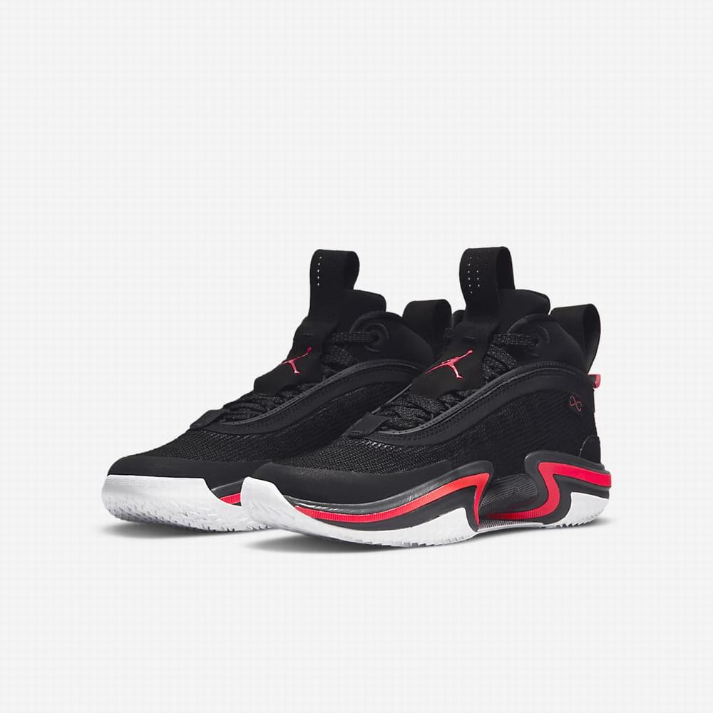 Nike Air Jordan XXXVI Gyerek Kosárlabda Cipő Fekete Piros | NI7842-T63