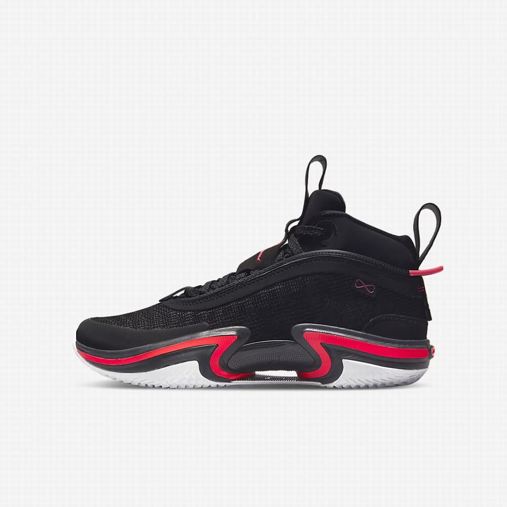 Nike Air Jordan XXXVI Gyerek Kosárlabda Cipő Fekete Piros | NI7842-T63