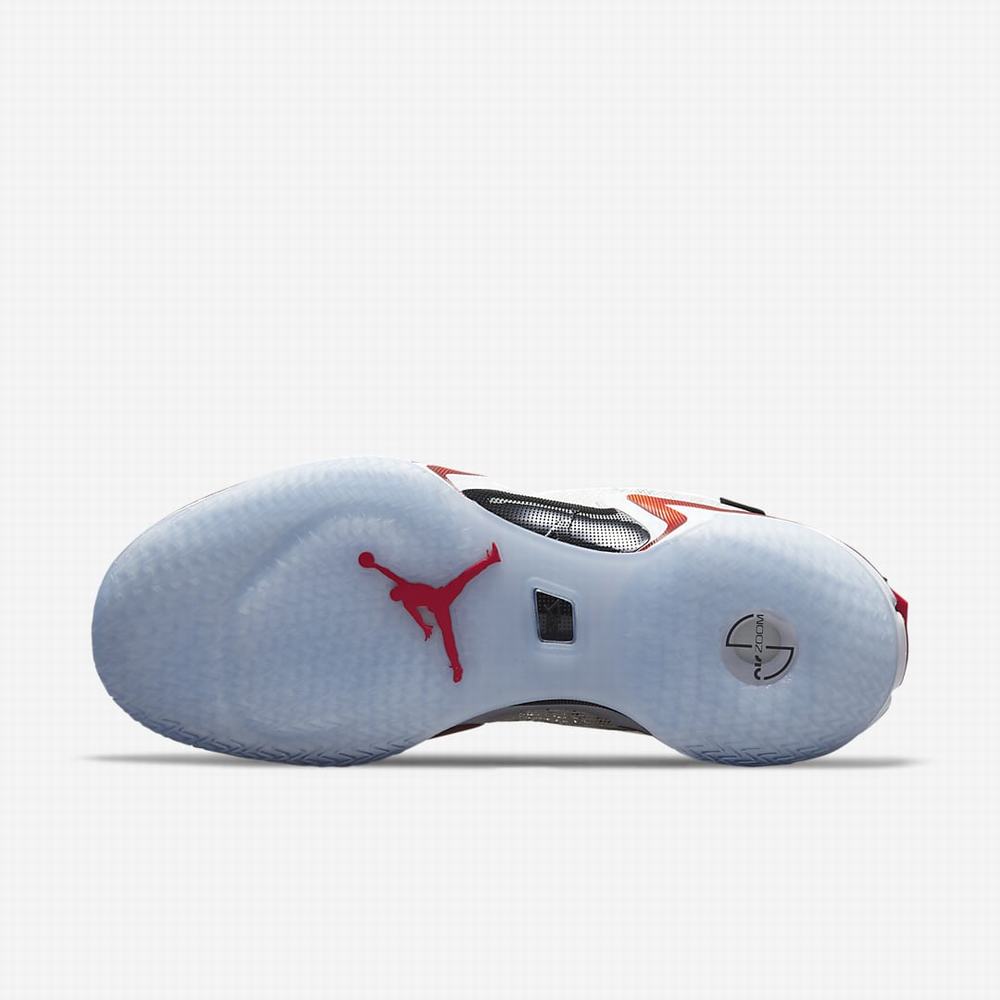 Nike Air Jordan XXXVI 'Psychic Energy' Férfi Kosárlabda Cipő Fehér Fekete Piros | NI0641-F61