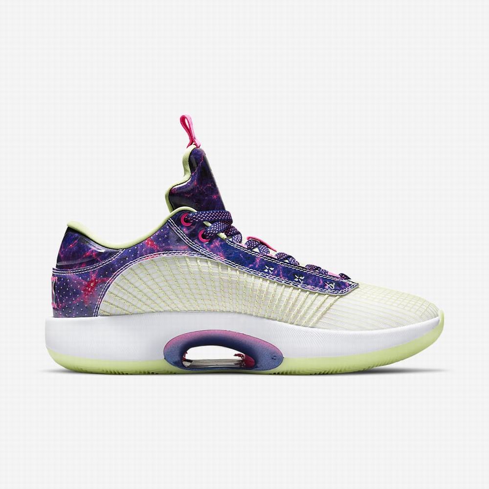Nike Air Jordan XXXV Low Férfi Kosárlabda Cipő Fehér | NI4893-U69