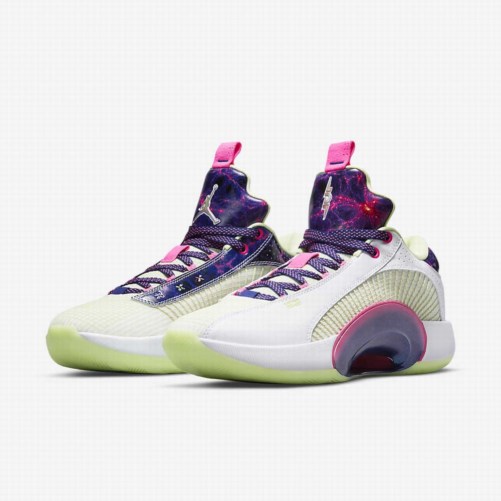 Nike Air Jordan XXXV Low Férfi Kosárlabda Cipő Fehér | NI4893-U69
