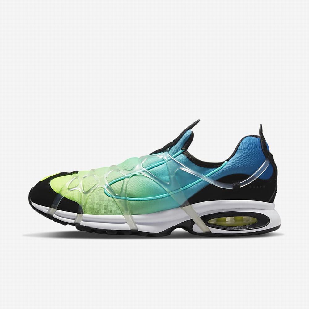 Nike Air Kukini SE Férfi Utcai Cipő Fehér Citrom Zöld Fekete | NI1625-U90
