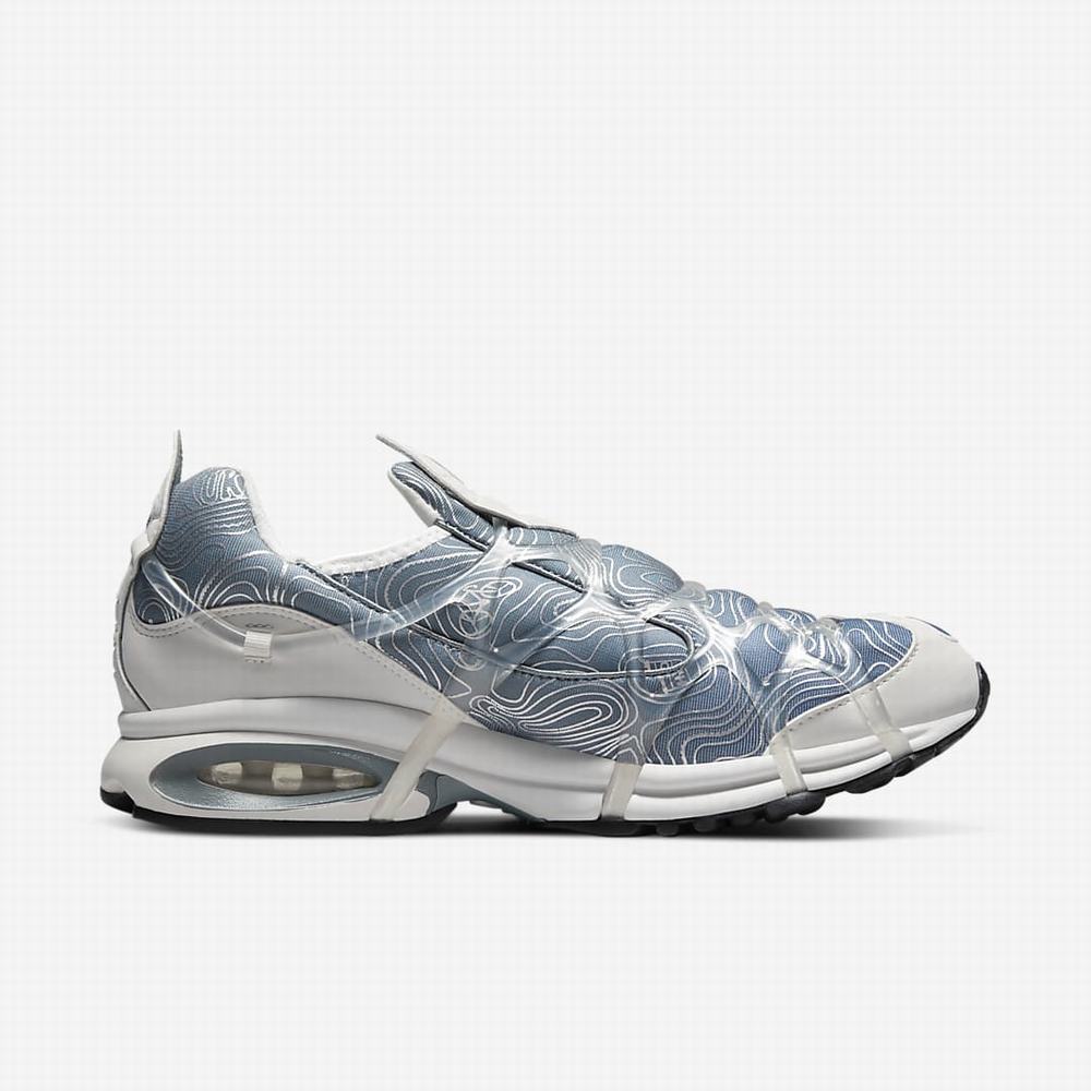 Nike Air Kukini SE Férfi Utcai Cipő Fehér Sötétkék Fehér Szürke | NI5746-P64