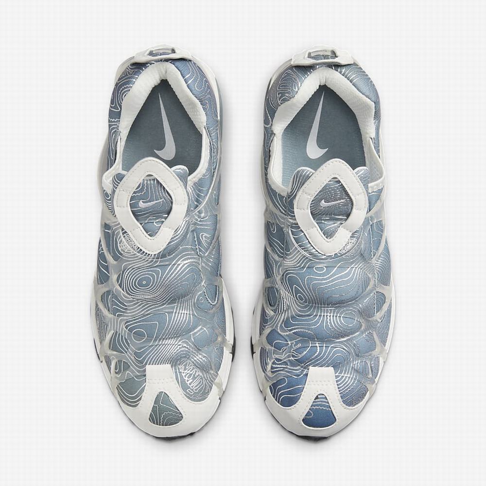 Nike Air Kukini SE Férfi Utcai Cipő Fehér Sötétkék Fehér Szürke | NI5746-P64