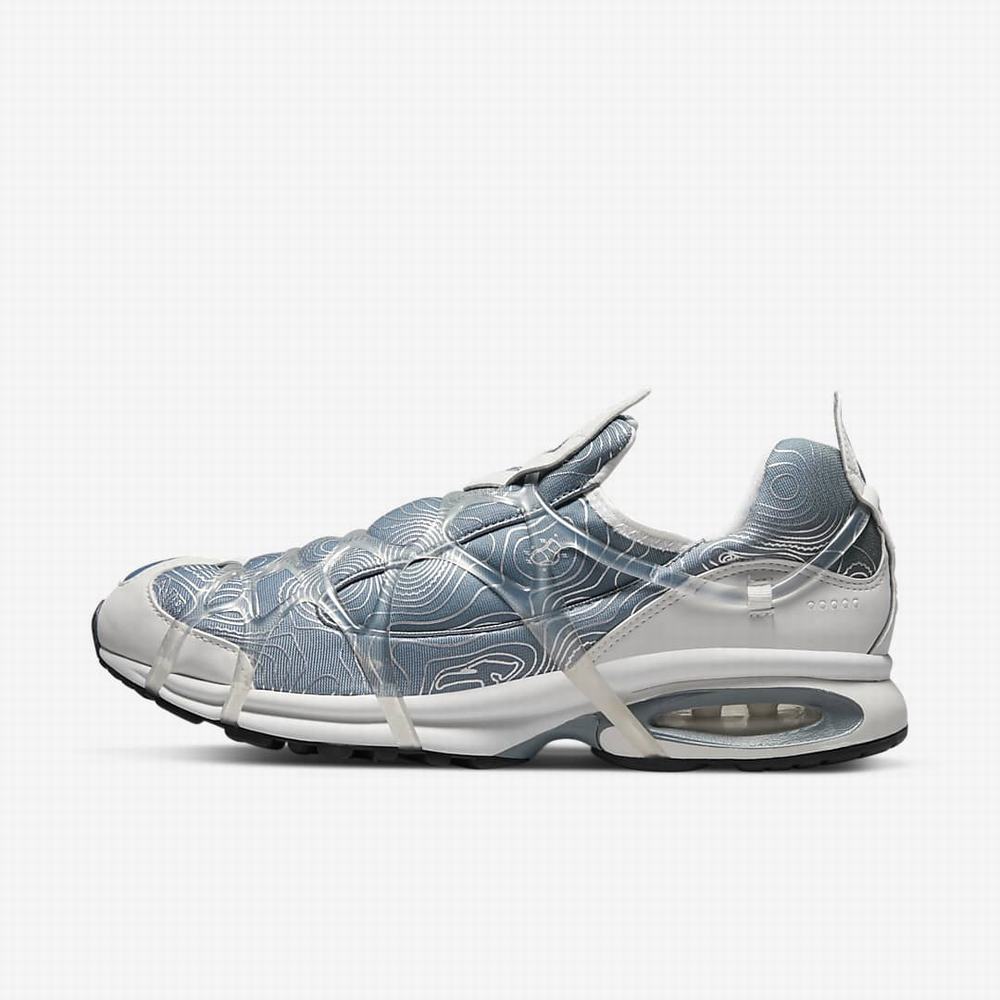 Nike Air Kukini SE Férfi Utcai Cipő Fehér Sötétkék Fehér Szürke | NI5746-P64